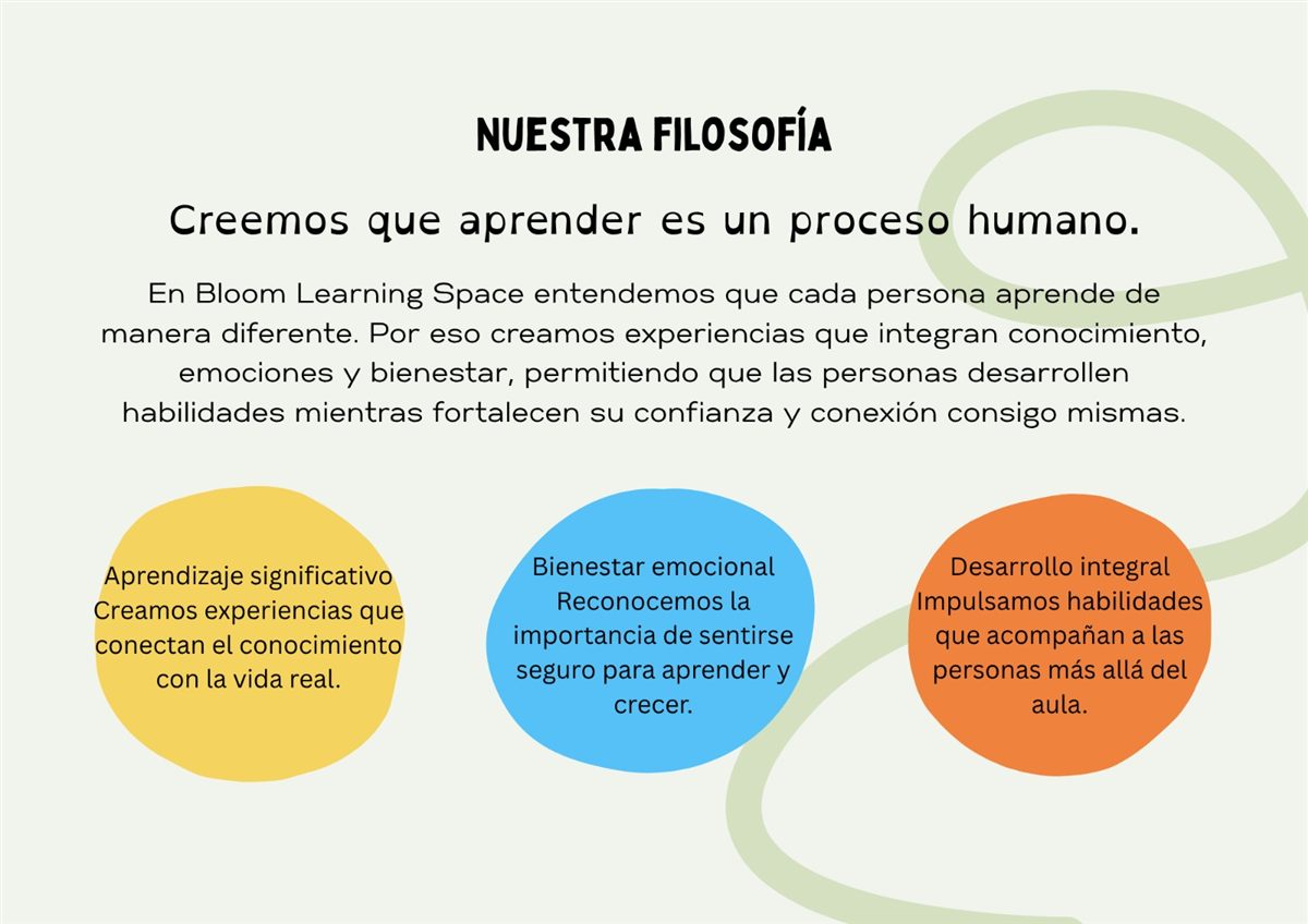 Nuestra filosofía
